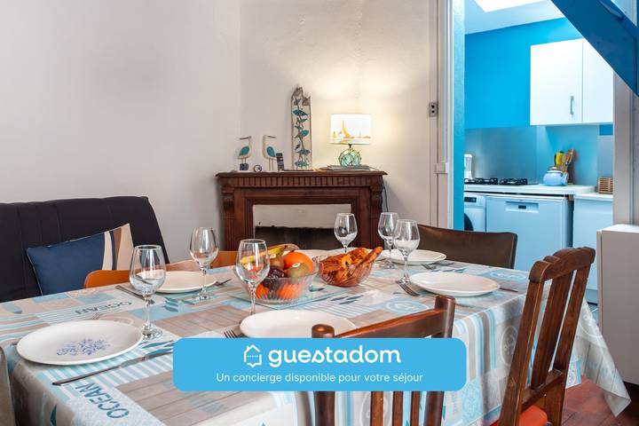 Appartement de vacances pour 5 personnes, adapté aux familles à Concarneau