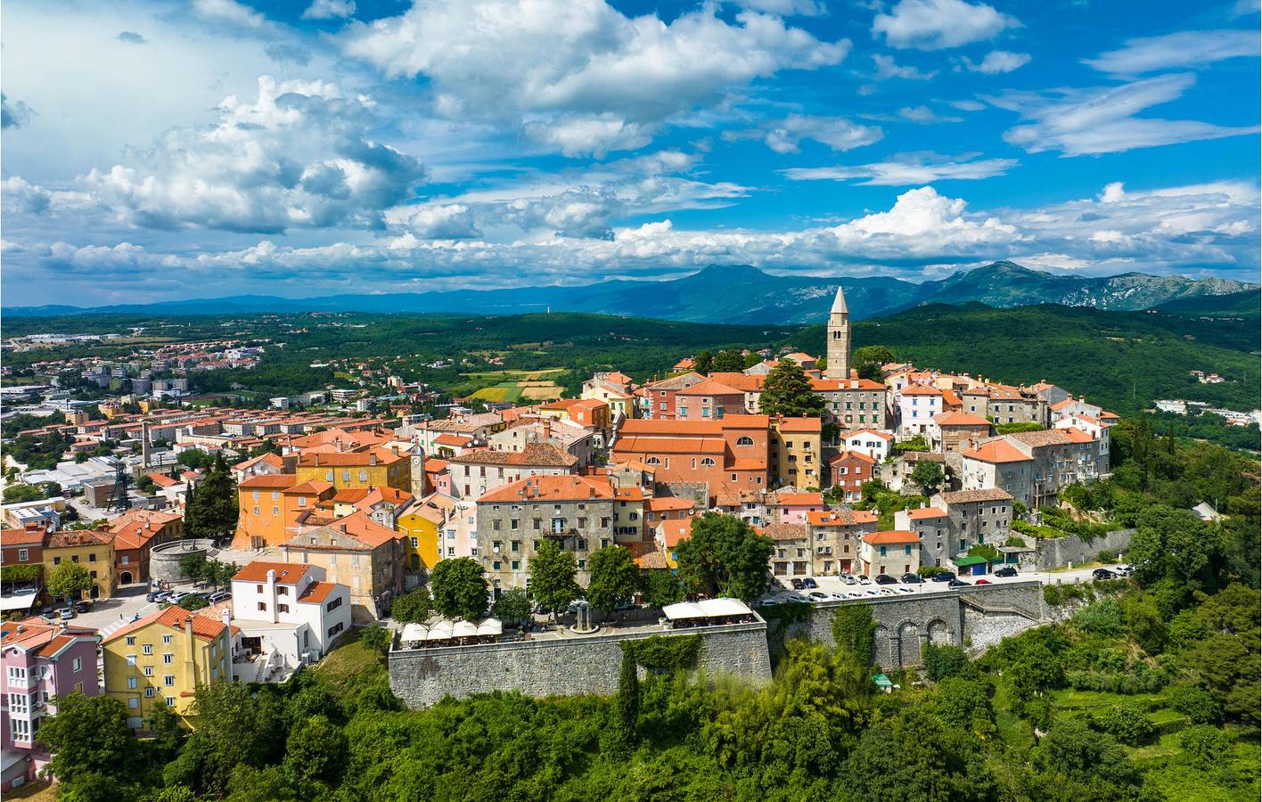 Maison de vacances pour 4 personnes avec terrasse in Labin City, Labin