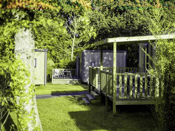 Camping Domaine de l'Orangerie de Lanniron - Mobilheim 2 personen - Angebot Duo Luxe Golf 2 Pers. 1 Schlafz. in Quimper, Quimper und Umgebung