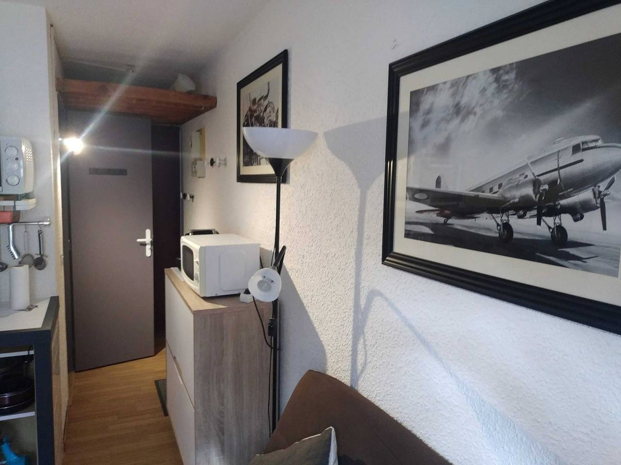 Entire studio, Cosy Studio in Puy-Saint-Vincent, 16 sqm, Mountain View. in Puy-Saint-Vincent, Écrins National Park
