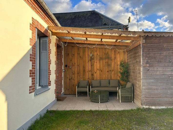 Maison de vacances pour 4 personnes, avec terrasse