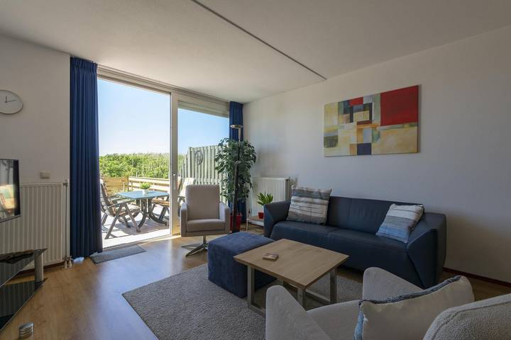 Ferienhaus für 2 Personen, mit Balkon/Terrasse und Terrasse sowie Sauna in Groote Keeten