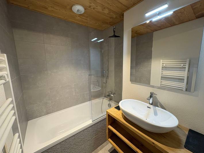 Apartamento entero, Apartamento nuevo 50m², 2 dormitorios, Wifi, parking cubierto in Les Saisies, Albertville region