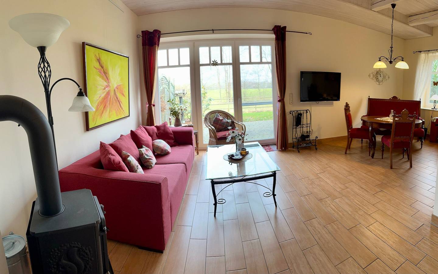 Ganze Ferienwohnung, Gut Büchenau - Ferienwohnung Indian Summer in Rieseby, Rendsburg-Eckernförde