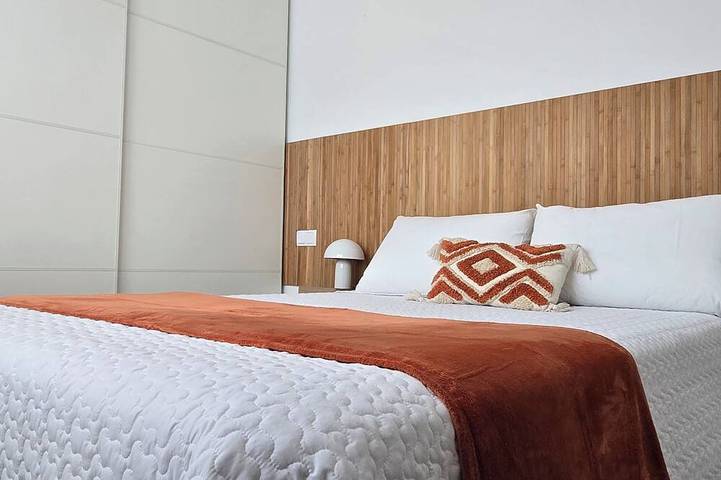 Apartamento entero, Luar Playa|Frente al mar|Garaje gratis|Estación de tren|Rías Baixas|Por semanas in Vilagarcía, Villagarcía de Arosa