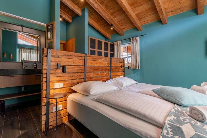 Ferienhaus für 11 Personen, mit Balkon und Sauna sowie Garten in Leogang - 3