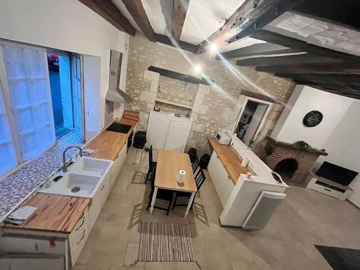 Gîte pour 7 personnes, avec Vue à Preuilly-sur-Claise