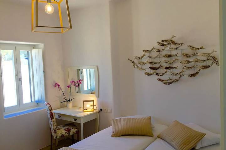 Location de vacances pour 5 personnes, avec jardin et balcon dans Aliki - 3