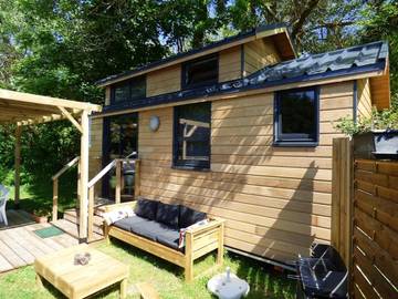Gîte pour 4 personnes, avec vue et terrasse, animaux acceptés à Tréflez