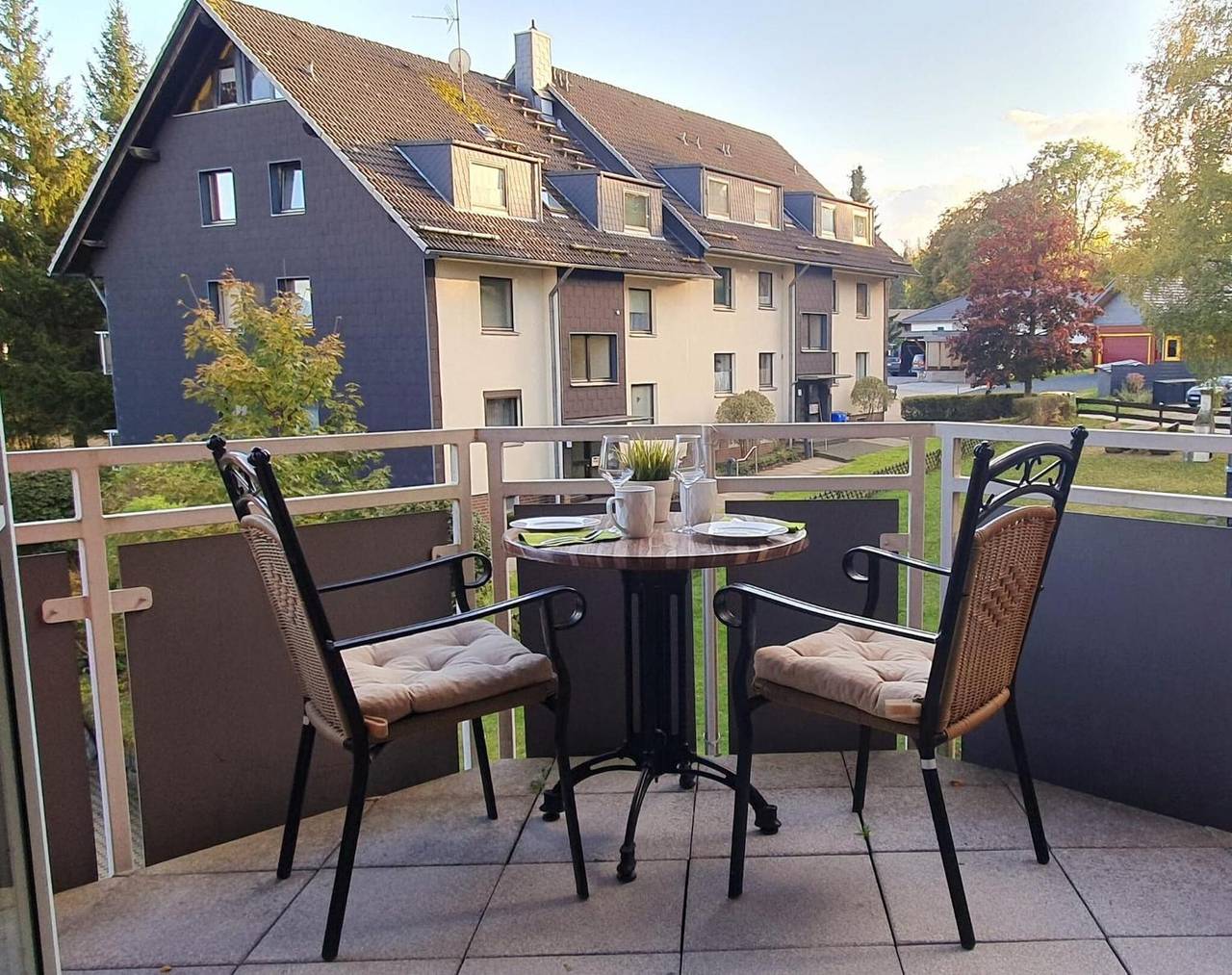 Ganze Wohnung, Apartment 'Harzblick' mit privater Terrasse, Balkon und Wlan in Braunlage, Harzvorland