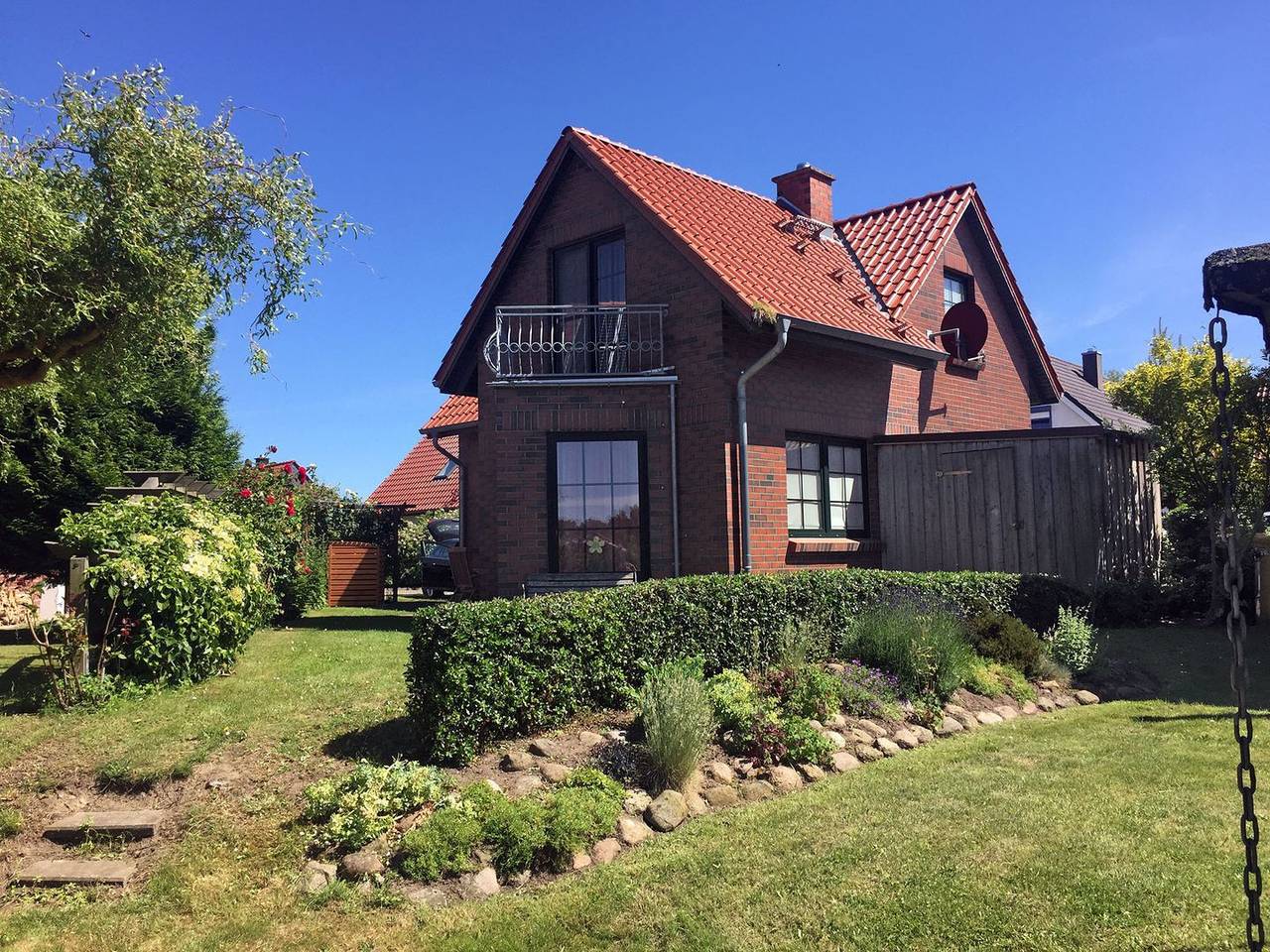 Hus an Diek - Gemütliches Ferienhaus in ruhiger Lage in Am Schwarzen Busch, Nordwestmecklenburg (Wismar und Umgebung)