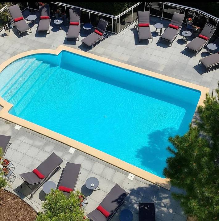 Hôtel pour 2 personnes, avec Terrasse et Piscine