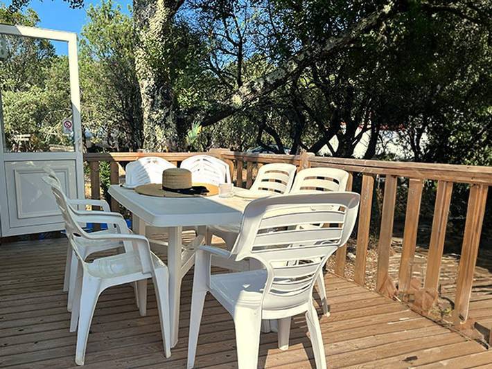 Mobil home pour 6 personnes à Méjannes-le-Clap - 3