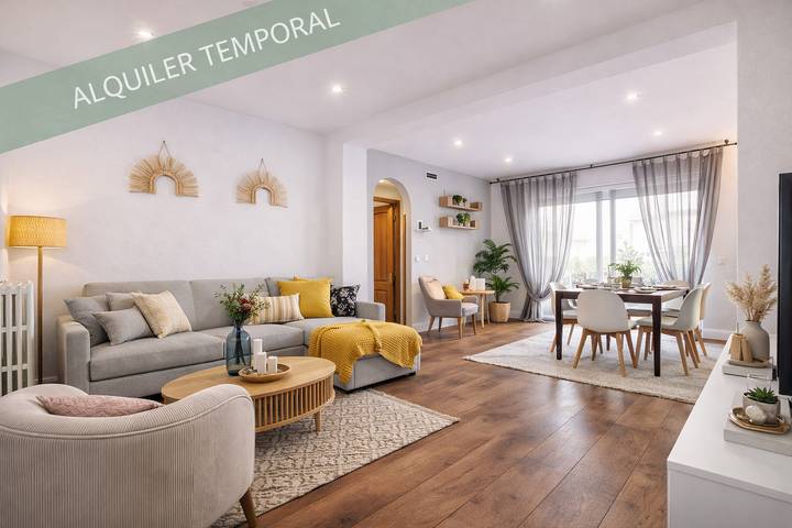 Location de vacances pour 10 personnes, avec terrasse à Madrid