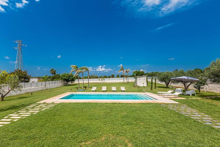 Ferienhaus für 5 Personen, mit Garten und Pool in San Vito dei Normanni - 4