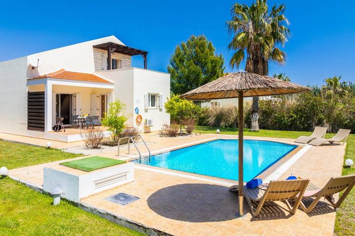 Villa für 4 Personen, mit Garten und Balkon auf Rhodos - 4