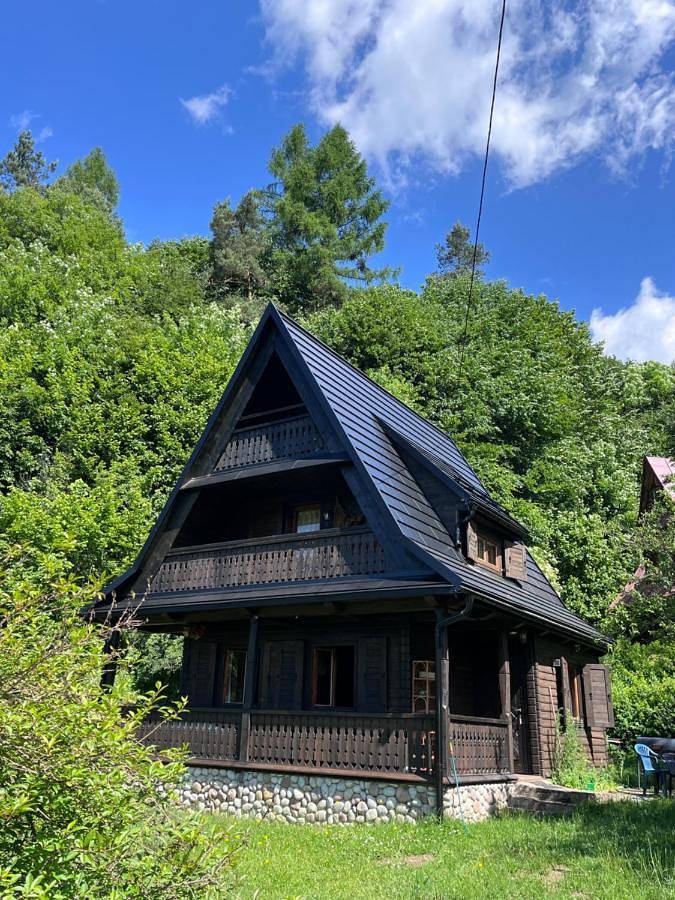 Domek letniskowy dla 7 osób, z Balkon i Taras oraz Ogród i Widok w Tylicz