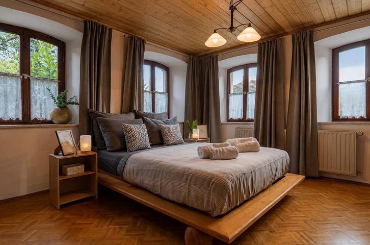Gîte pour 7 personnes, avec Jardin dans Dinkelsbuhl