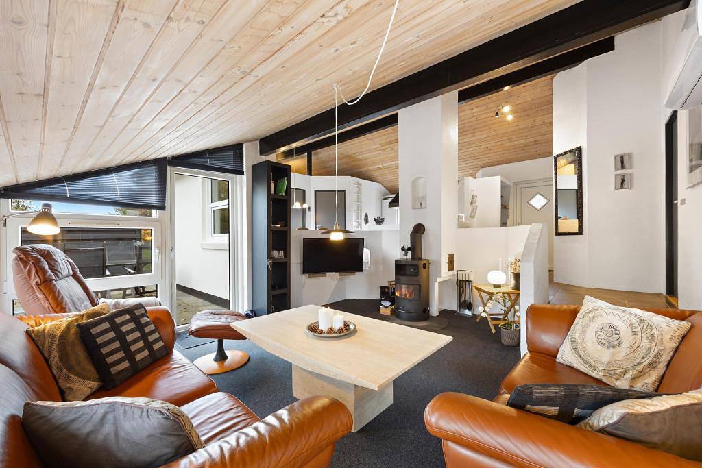 Schönes Ferienhaus mit Sauna und Whirlpool in Fjand in Ulfborg, Nissum Fjord