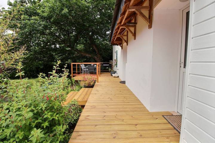Gîte pour 4 personnes, avec Terrasse ainsi que Jardin et Vue à Trédrez-Locquémeau - 3