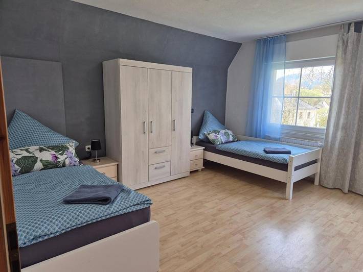 Ferienhaus für 10 Personen, mit Terrasse und Garten sowie Ausblick in Biedenkopf