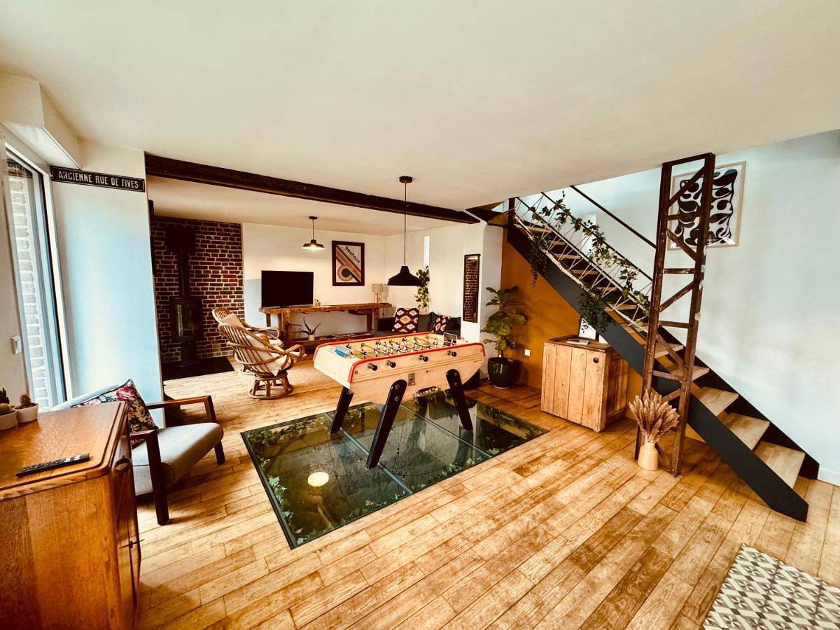Appartement entier, Bain nordique privé - Cottage cosy près de Lille - Jeux & détente in Fromelles, Région de Lille