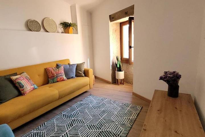 Gîte pour 4 personnes, avec vue et balcon dans Pero Viseu