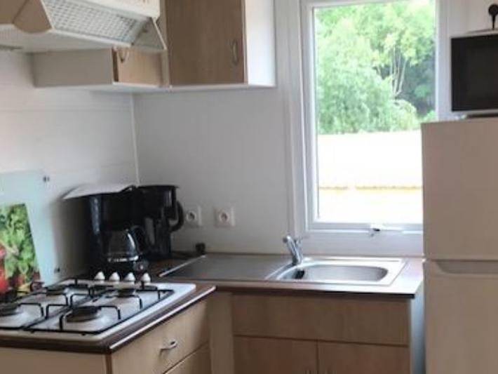 Camping La Bernede  - Mobilheim 6 personen - Large in Rennes-les-Bains, Regionaler Naturpark Corbières-Fenouillèdes