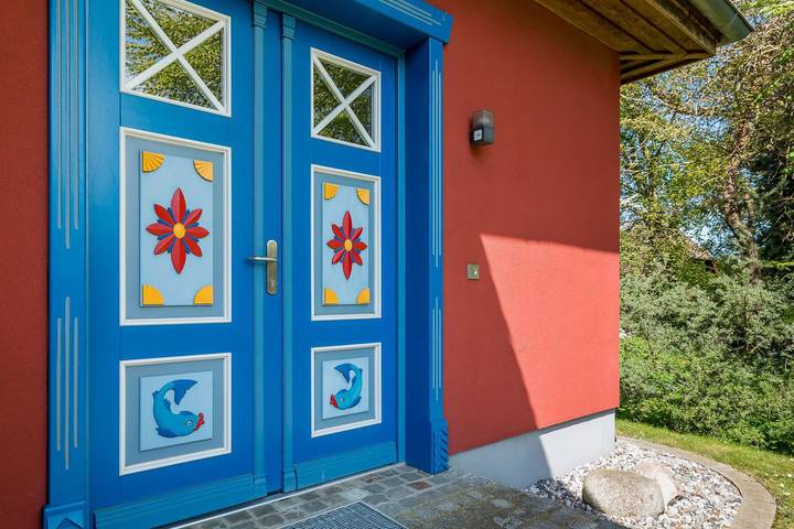 Ferienhaus für 4 Personen, mit Garten und Sauna, mit Haustier in Wieck am Darß