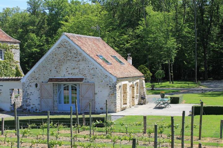 Gîte pour 6 personnes, avec jardin, animaux acceptés à La Chapelle-Rablais - 2