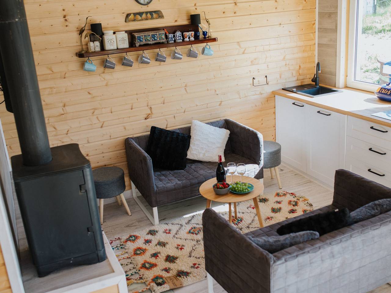 Geräumiges Ferienhaus in Stężyca mit Sauna in Stężyca, powiat kartuski