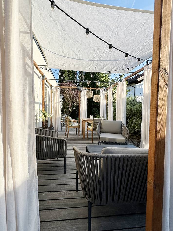 Bungalow für 3 Personen, mit Balkon/Terrasse und Terrasse in Bayern - 4