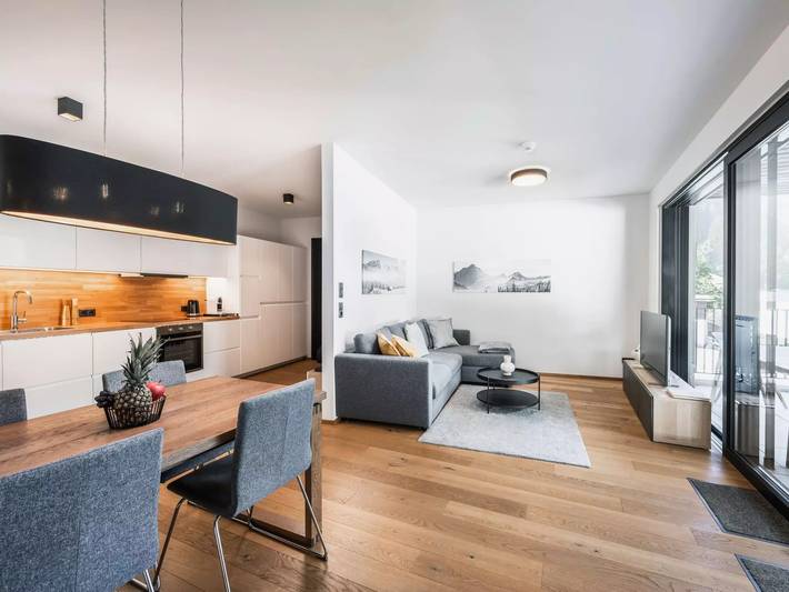 Ferienwohnung für 4 Personen, mit Balkon in See