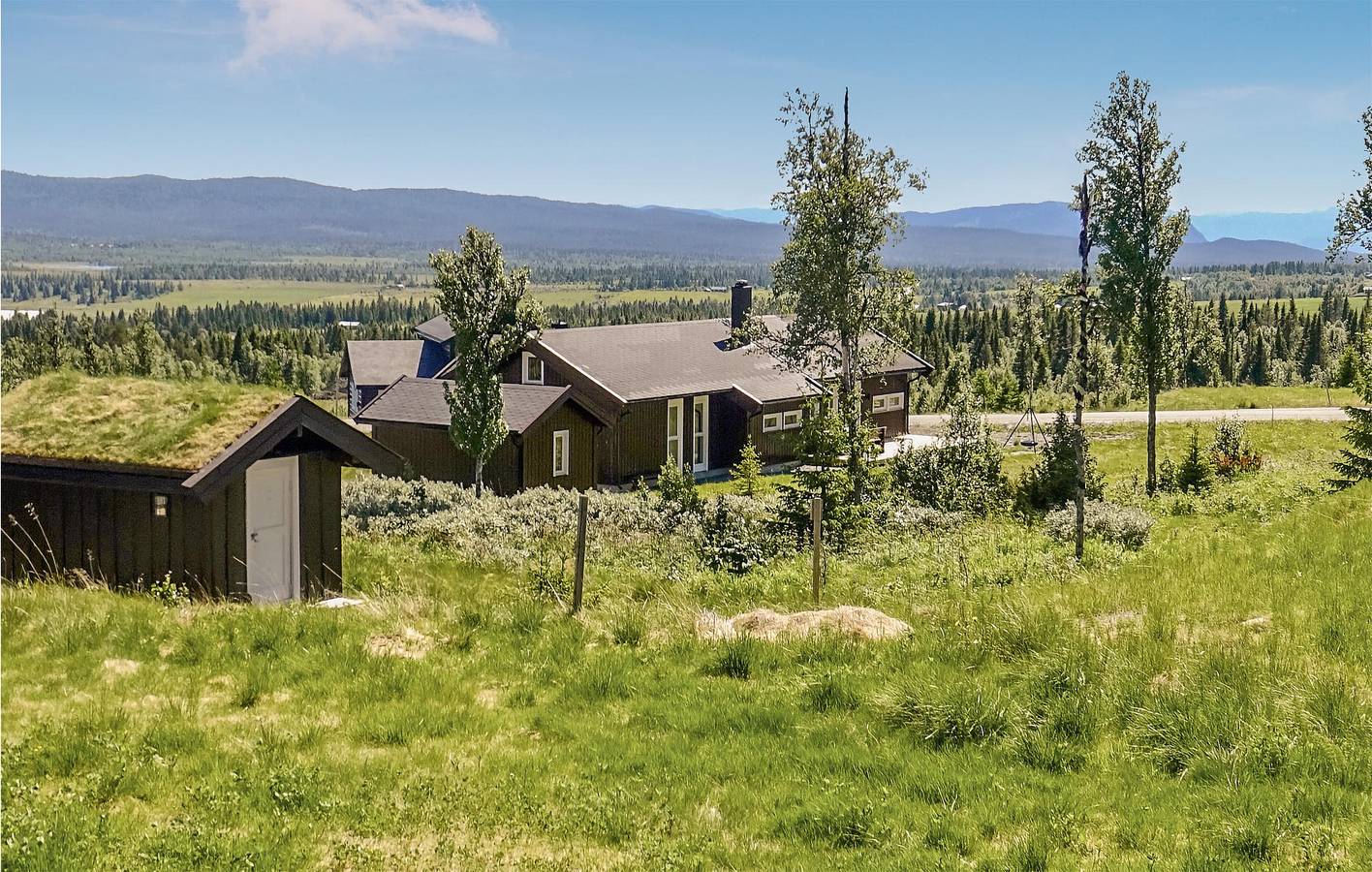 Ferienhaus für 7 Personen mit Ausblick in Gol