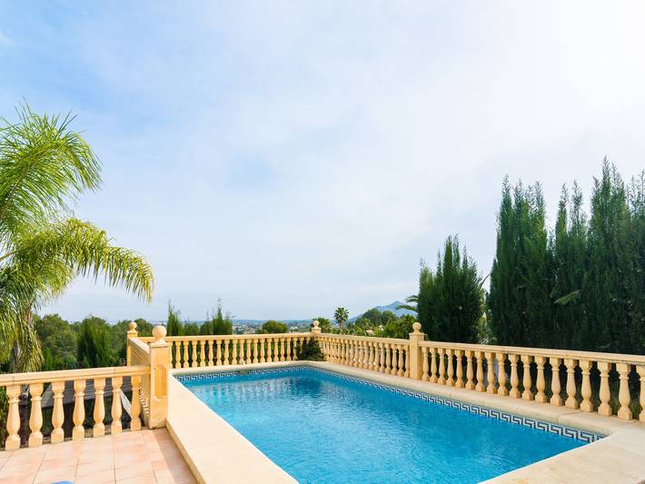 Maison de vacances pour 6 personnes, avec jardin ainsi que terrasse et piscine à Pedreguer