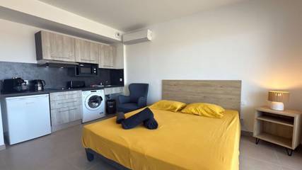 Gîte pour 2 personnes, avec balcon/terrasse dans Casino de Valras Plage