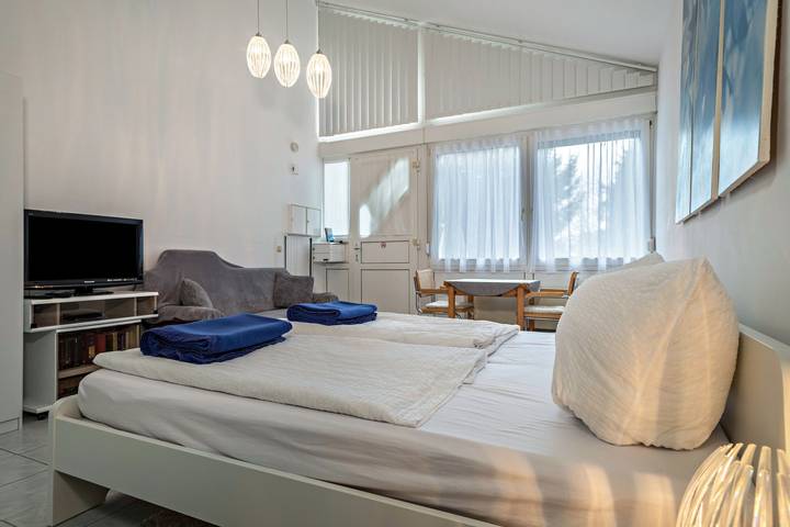 Appartement entier, Studio "Eg Links" près du lac de Constance avec Wi-Fi et terrasse in Oberteuringen, Region Bodensee-Oberschwaben