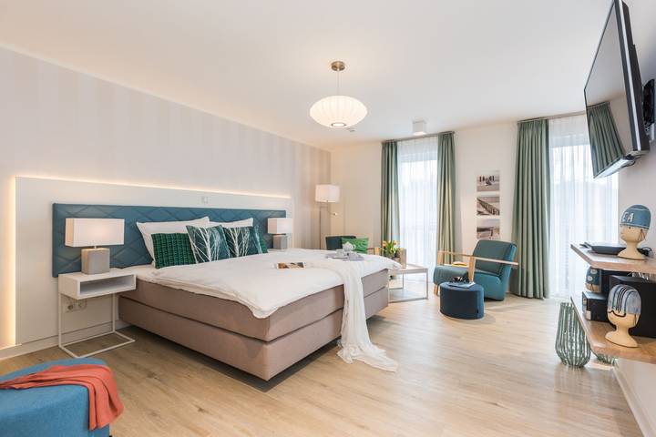 Ferienwohnung für 2 Personen, mit Sauna und Balkon, mit Haustier in Prerow - 3