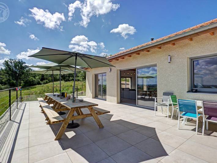 Renoviertes Haus, privater Pool - 18 Pers. in Sail-les-Bains, Roanne und Umgebung
