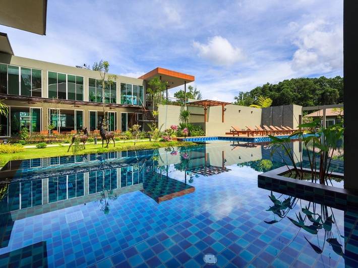 Resort for 10 personer, med have - 1