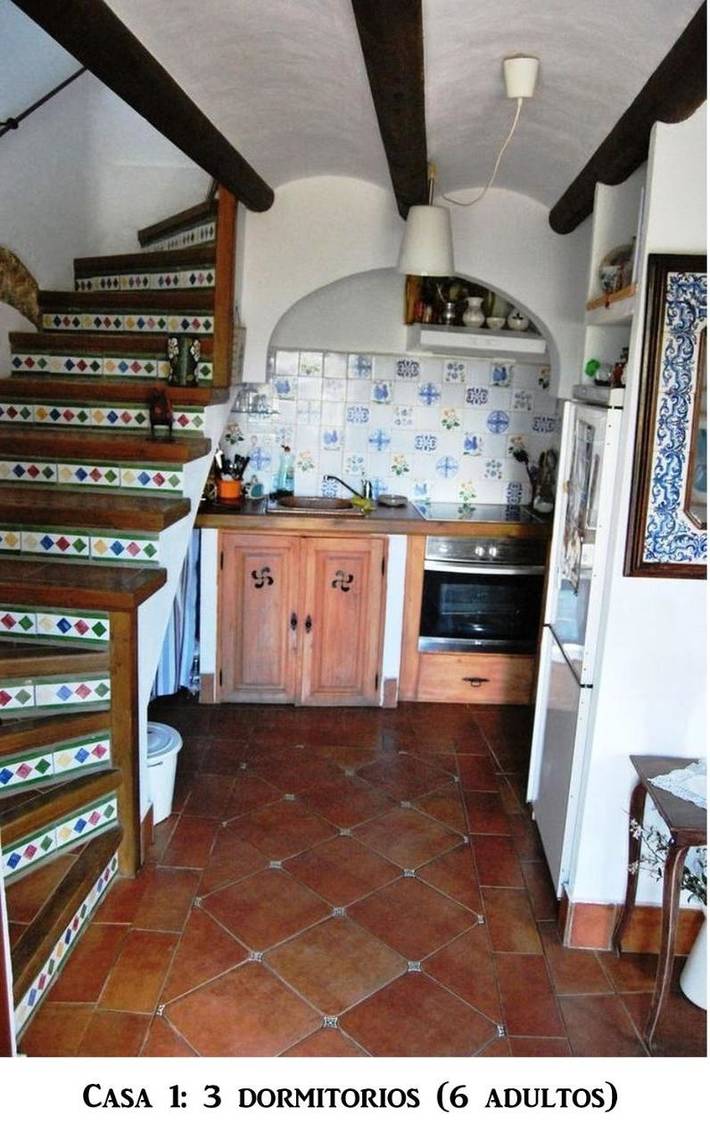 Casa rural para 6 personas, con jardín además de vistas y piscina en Sierra de Aracena y Picos de Aroche - 4