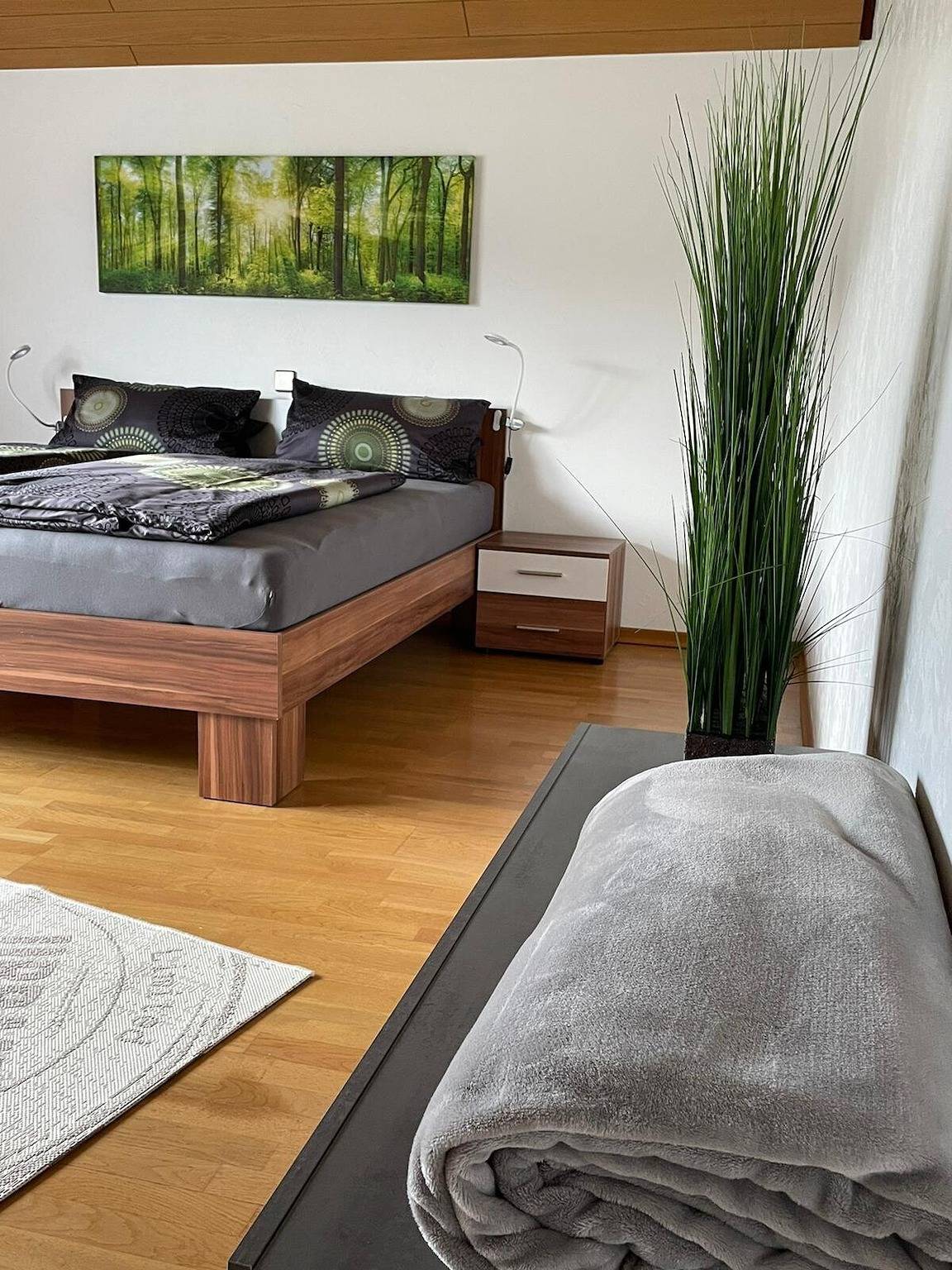 Ganze Wohnung, Ferienwohnung Reblandblick" mit Bergblick, Balkon und Wi-Fi in Baden-Baden, Nordschwarzwald