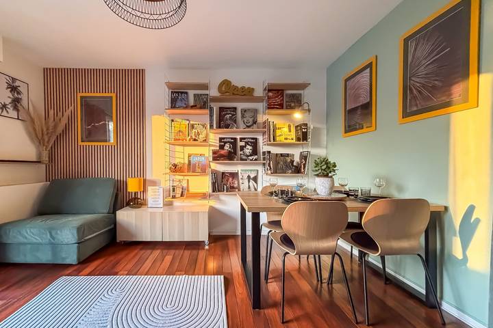 Gîte pour 4 personnes, avec balcon, adapté aux familles à Ivry-sur-Seine - 4