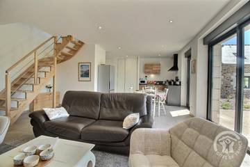 Gîte pour 4 personnes, avec terrasse et jardin à Pleumeur-Gautier