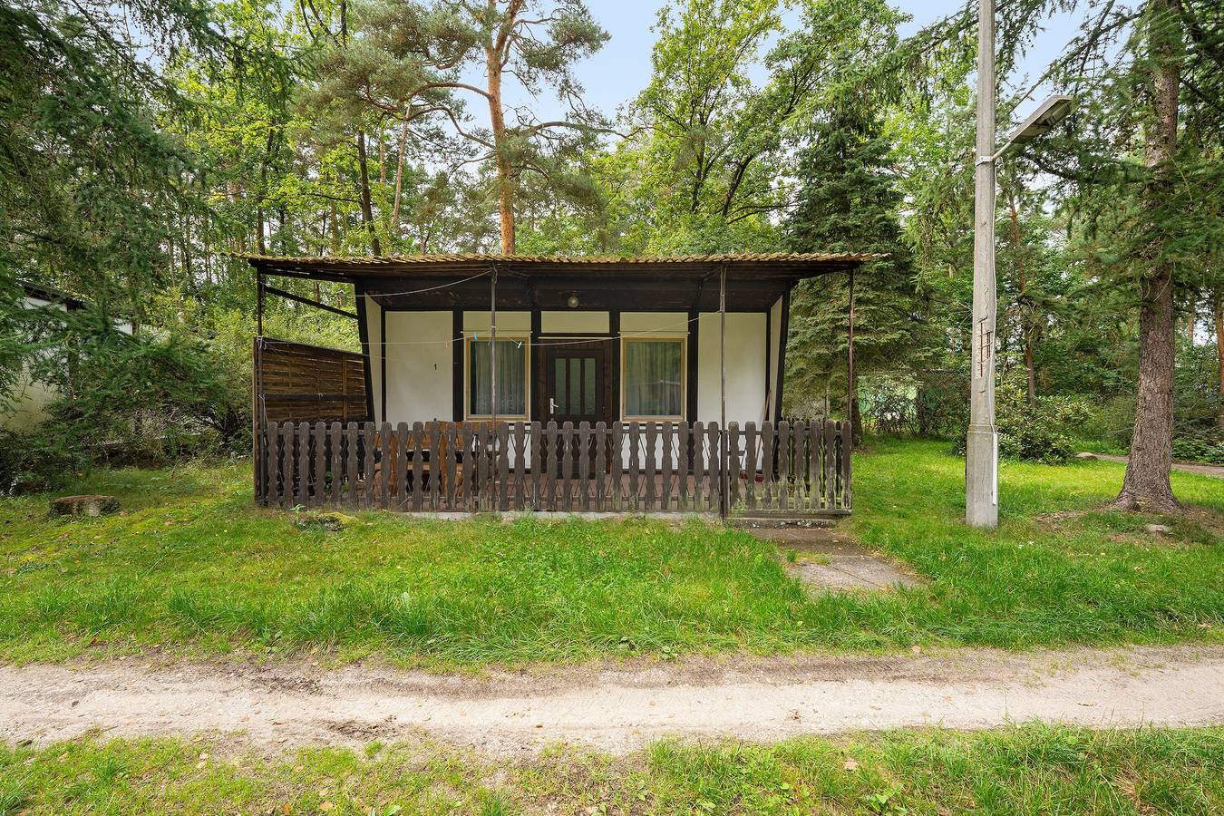 Bungalow '17 - Kimbucht' avec terrasse privée et jardin commun in Waldhufen, Oberlausitz-Niederschlesien