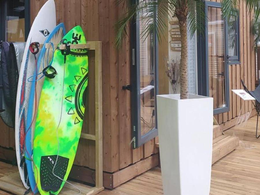 Camping Sunêlia La Source - Mobilheim 5 personen - Cabane Glamping 2Zi - 5Pers - ohne Sanitäranlagen - 22m2 in Thérondels, Aubrac