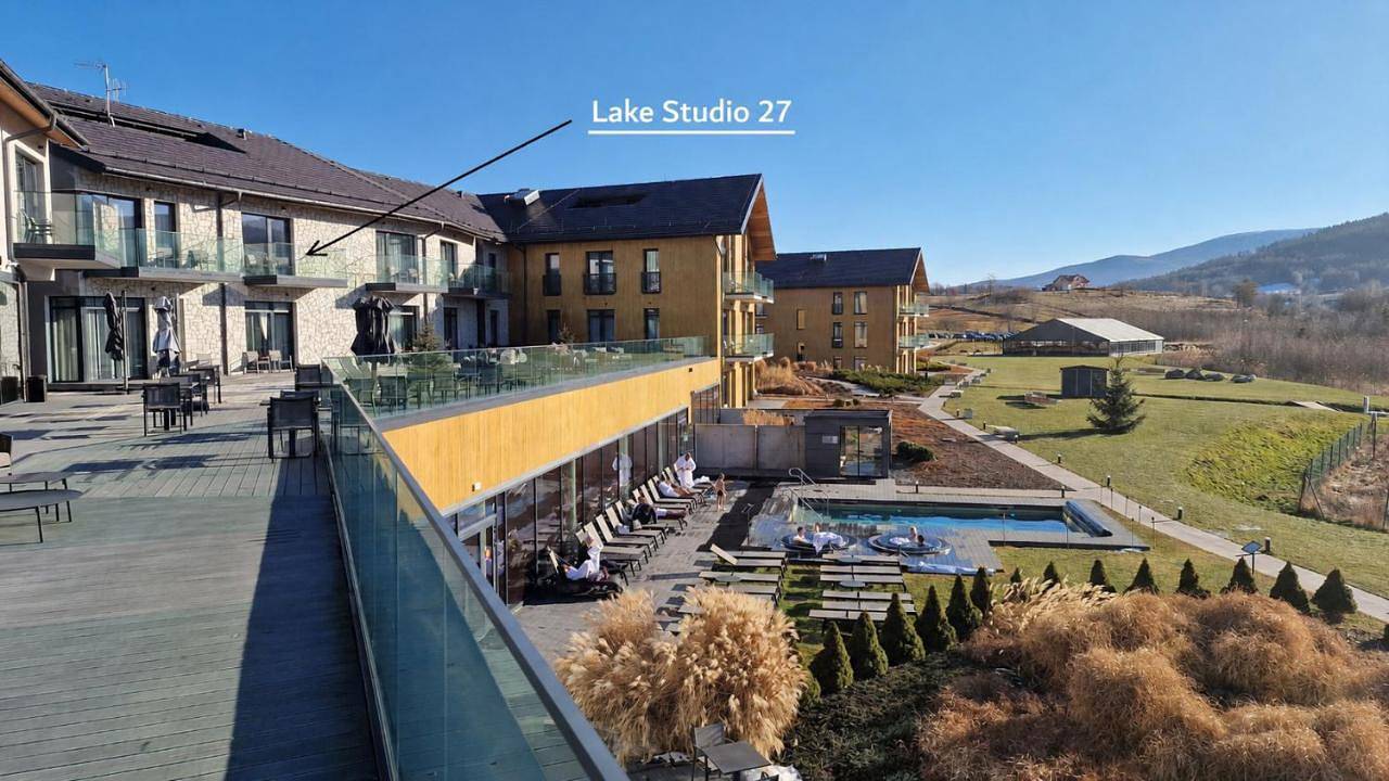Cały apartament, Lake Studio 27 - widok na góry i zalew- L&Hill in Sosnówka, Sudety (Polska)