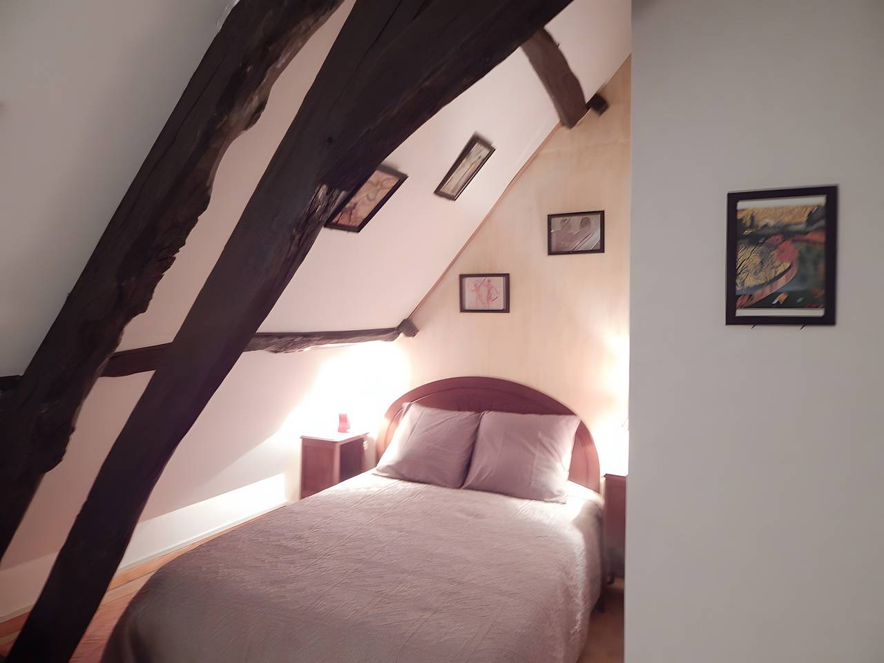 Gîte Circé – Schloss La Bourdaisière: Komfortables Ferienhaus mit Garten in Montlouis-sur-Loire, Tours und Umgebung