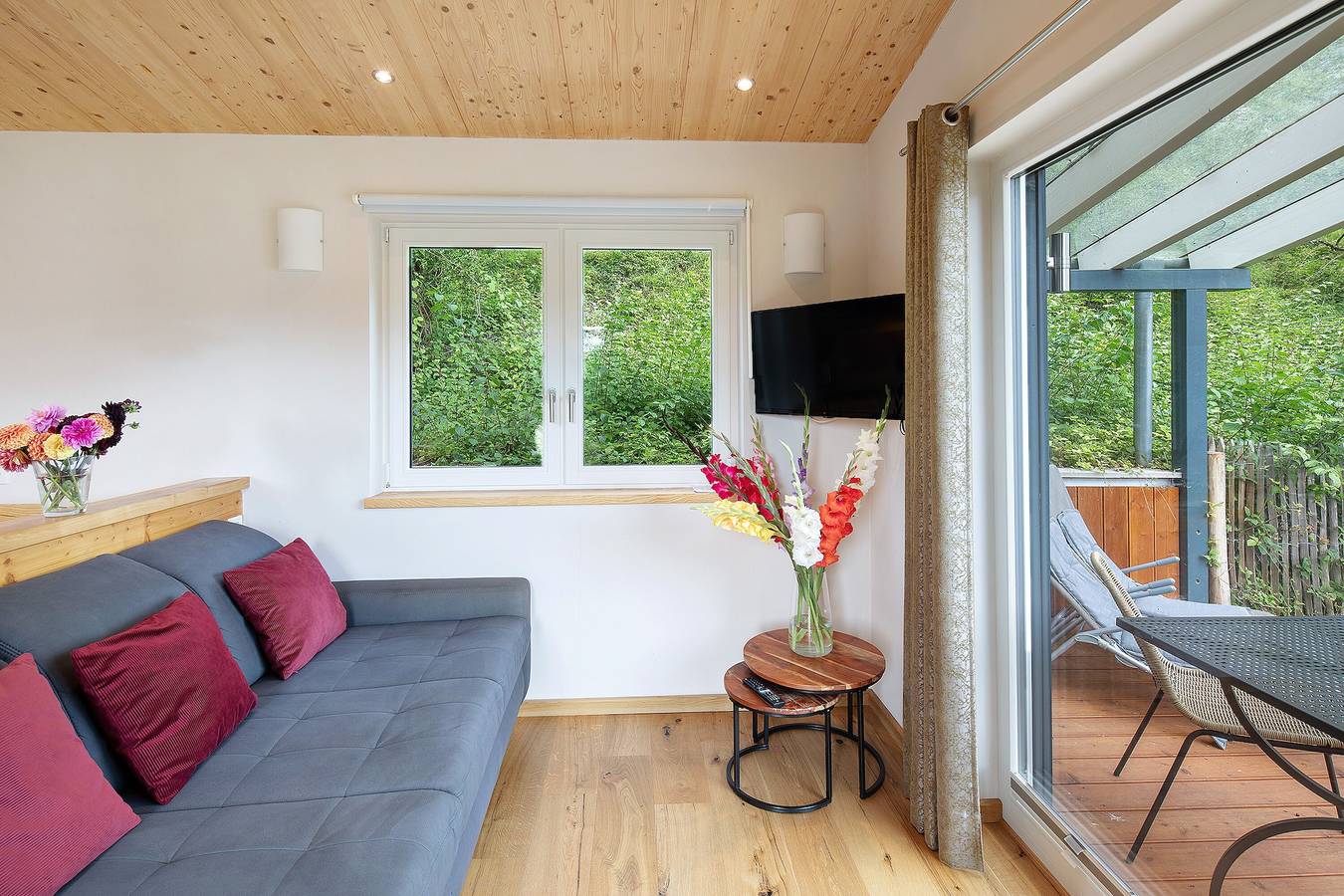 Apartamento entero, Casa de vacaciones "Ferienhaus Das Kleine Paradies" con sauna, jardín y Wi-Fi in Hessisches Bergland