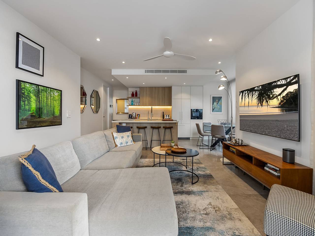 Ganze Wohnung, Küstenglückseligkeit: Rückzugsort mit 3 Schlafzimmern und Pool in Coolum Beach, Sunshine Coast